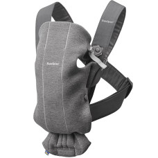 BABYBJORN MINI 3D JERSEY Рюкзак-кенгуру DARK GREY 021084