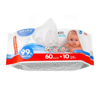 AKUKU Влажные салфетки 70шт. A0031 СКИДКА