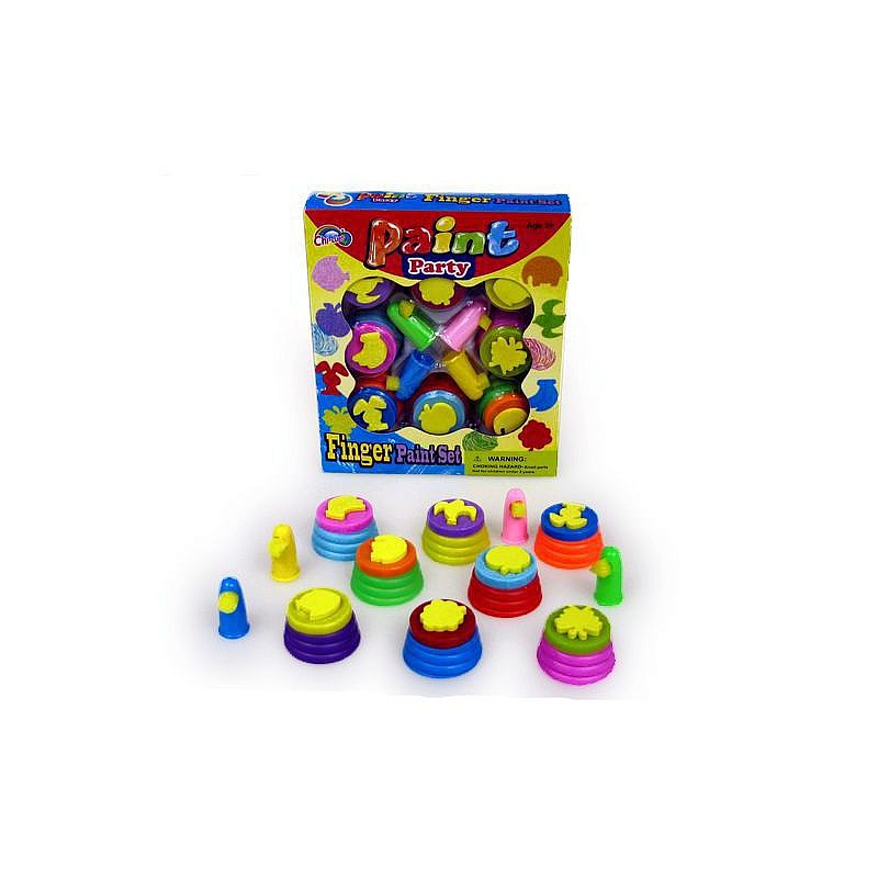 HIPO Пальчиковые краски 8шт., 44104