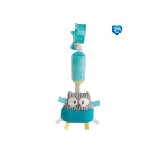 CANPOL BABIES PASTEL FRIENDS Подвесная игрушка со звоночком OWL 0м+ 68/066 turkus