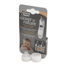 TOMMEE TIPPEE Сменные одноразовые колпачки для ушного термометра (40 штук)