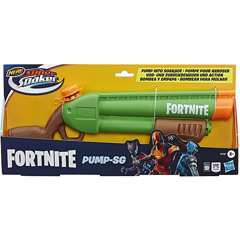 HASBRO NERF SUPERSOAKER Fortnite Pump SG