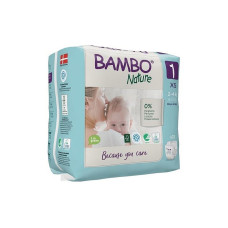 Bambo Nature подгузники 1 размер 2-4кг 22шт./упак, NBAMB4435 РАСПРОДАЖА