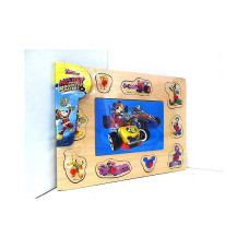 BRIMAREX Деревянный пазл Mickey & Roadster Racers 4400A_MIM