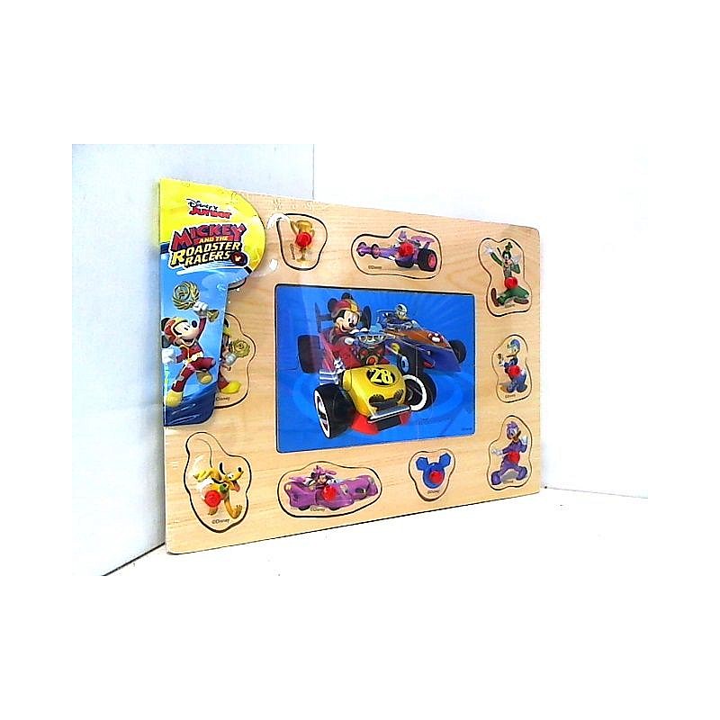 BRIMAREX Деревянный пазл Mickey & Roadster Racers 4400A_MIM