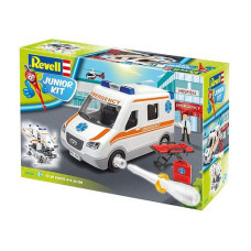 REVELL JUNIOR KIT конструктор 39 деталей Ambulance, E00806