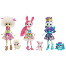 Enchantimals Friendship set комплект кукол, FMG18