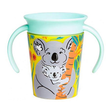 MUNCHKIN WildLove Тренировочная поильник Miracle 360°, 6m+, 177ml. koala 05183201