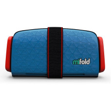 MIFOLD Compacts Портативный автомобильный бустер для детей от 4 до 12 лет, Denim Blue