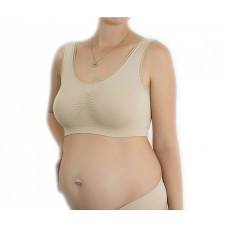 BELLISSIMA Бесшовный бюстгальтер Maternity L-XL skin  РАСПРОДАЖА