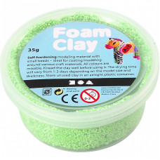 CREATIV Foam Clay масса для декорирования 35г Neon Green, 78927