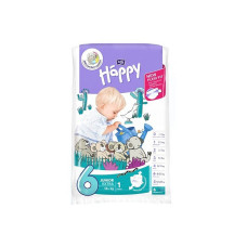 HAPPY Junior Extra подгузники 6 размер, 16+кг. 1шт