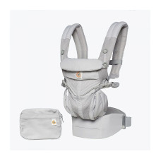 ERGOBABY рюкзак-кенгуру Omni 360 Cool Air Mesh Pearl Grey BCS360PGREY