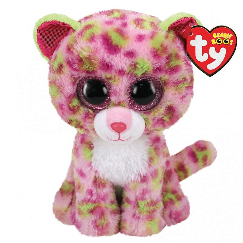 TY Beanie Boos Мягкая игрушка LANEY leopard pink, TY36312