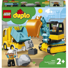 10931 LEGO® DUPLO Town Грузовик и гусеничный экскаватор