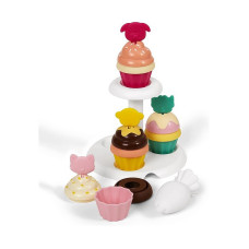 SKIP HOP комплект Zoo sort and stack Cupcakes, 9H012810