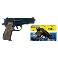 Игрушечный пистолет полицейского GONHER (на 8 выстрелов), модель 125/6