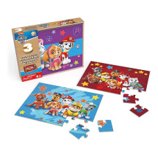 SPINMASTER GAMES набор пазлов "Paw Patrol", 3 пазлов, 6066794