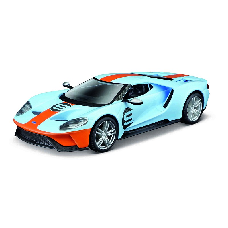 BBURAGO 1:32 автомодель Race 2019 Ford GT, assort., 18-41164