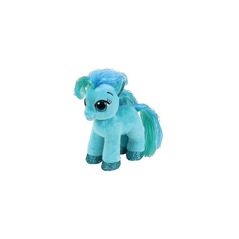 TY Beanie Boos Мягкая игрушка TOPAZ - teal pony reg 15см, TY36666