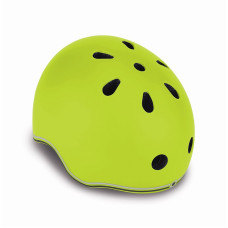 GLOBBER детский защитный регулируемый шлем Go Up Lights, XXS/XS ( 45-51CM ), lime green, 506-106