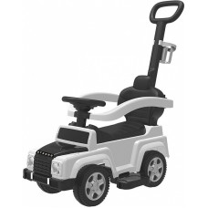 BABY MIX Jeep Машинка толкалка с ручкой, UR-HZ635 белый