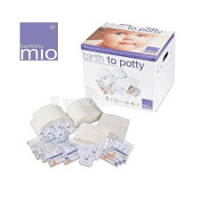 BAMBINO MIO birth to potty kit Комплект “От рождения до горшка”, белый