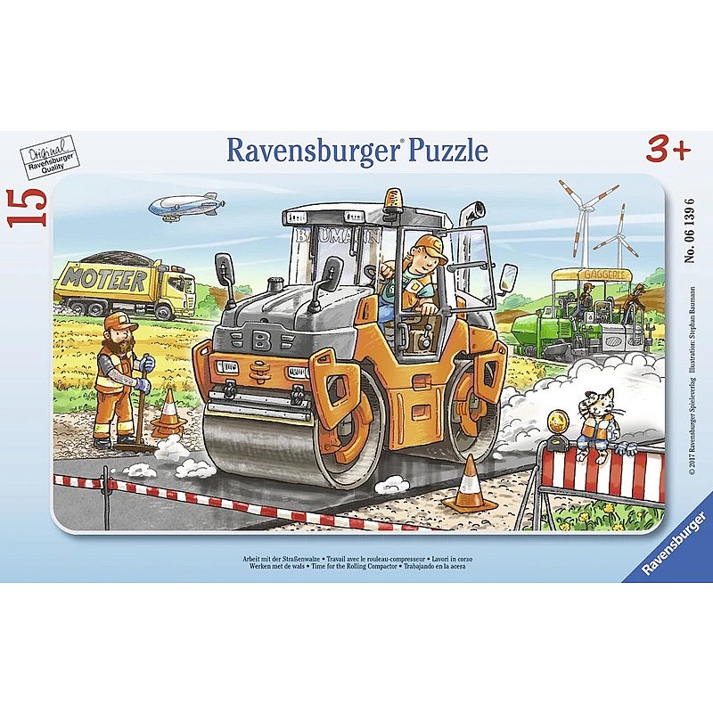 RAVENSBURGER пазл в рамке 15 элементов 3+, 06139