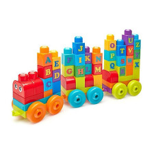 MEGA BLOKS ABC Musical Train конструктор 60шт. FWK22