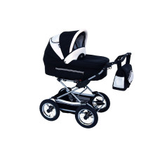 Baby Fashion FANARI Универсальная коляска 2in1, 103 Black+white