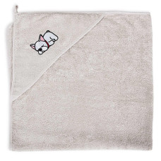 CEBABABY Полотенце с капюшоном 100x100cm TENCEL LINE Dog w-815-301-583