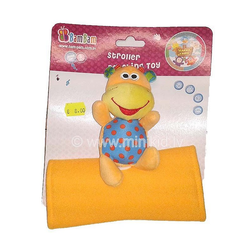 BAM BAM Игрушка на коляску Коровка, 322040