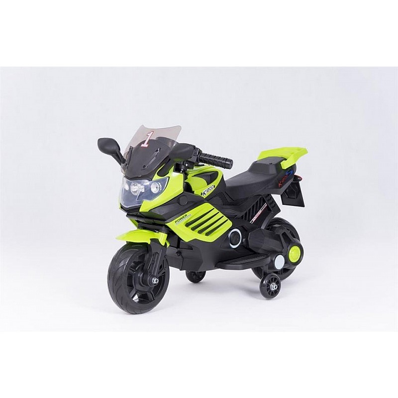 TO-MA Детский электро трицикл 6V/4.5Ah, LQ-158 зеленый