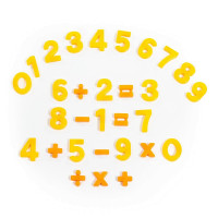 POLESIE Набор "Первые уроки" на магнитах (20 цифр + 10 математических знаков) (в пакете) P 70647