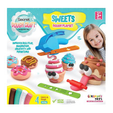 GERARDOS TOYS набор пластилина SWEETS 3г+ 56456