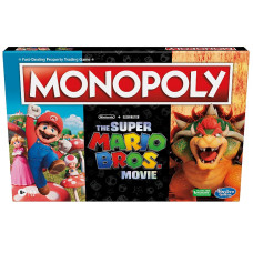 MONOPOLY Настольная игра Super Mario Movie (на англ. языке)