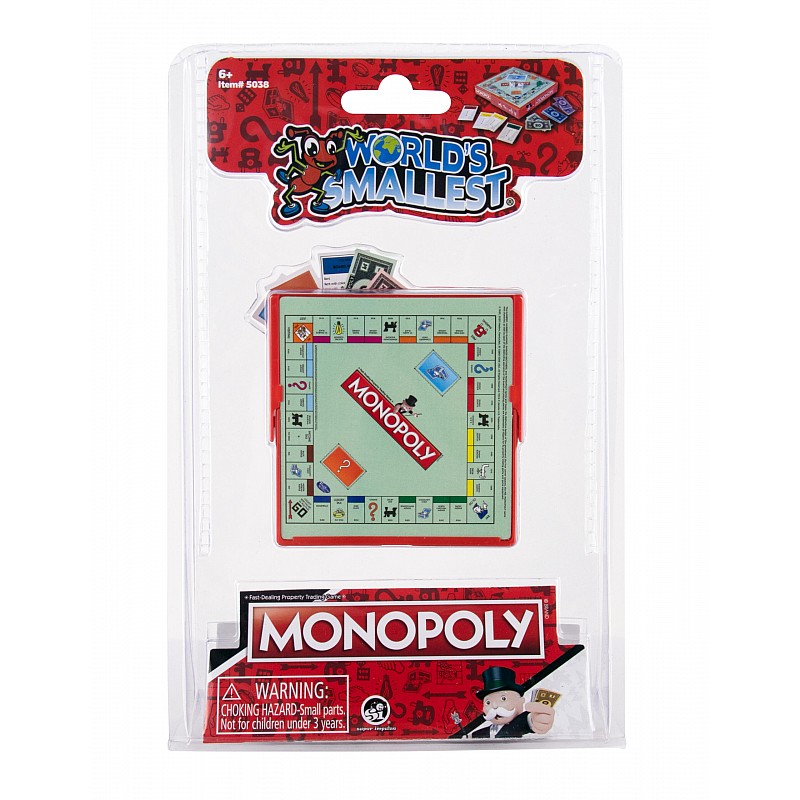 WORLD´S SMALLEST Настольная мини-игра Monopoly