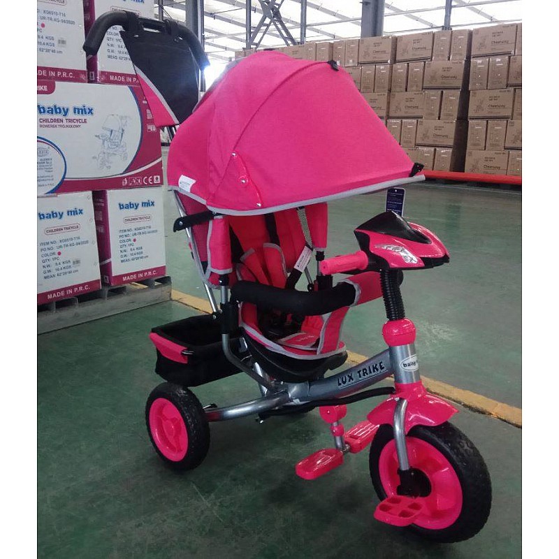 BABY MIX LUX TRIKE Детский велосипед UR-XG6519-T16 PINK