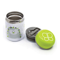 BBLUV Foöd Термоконтейнер с ложкой и миской 300мл, Lime B0122-L