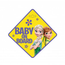 DISNEY BABY Baby on board Знак в машину FROZEN 9611