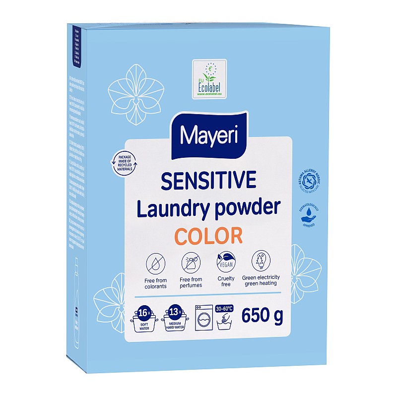 MAYERI Sensitive Color Стиральный порошок 650g P859