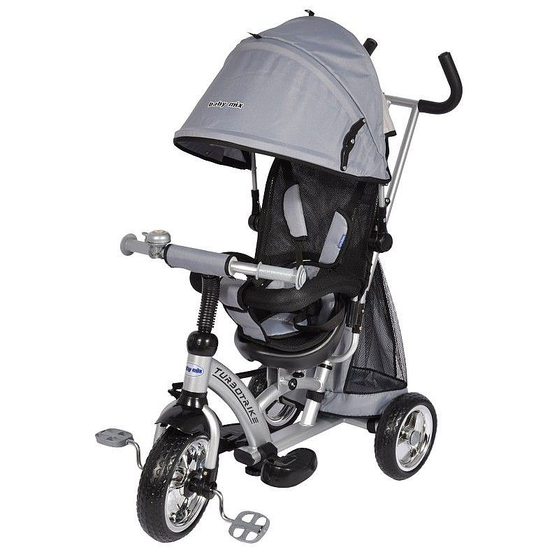 BABY MIX Детский трехколесный велосипед 360° XG6026-T17 DARK GREY