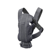 BABYBJORN MINI 3D MESH Рюкзак-кенгуру ANTHRACITE 021013