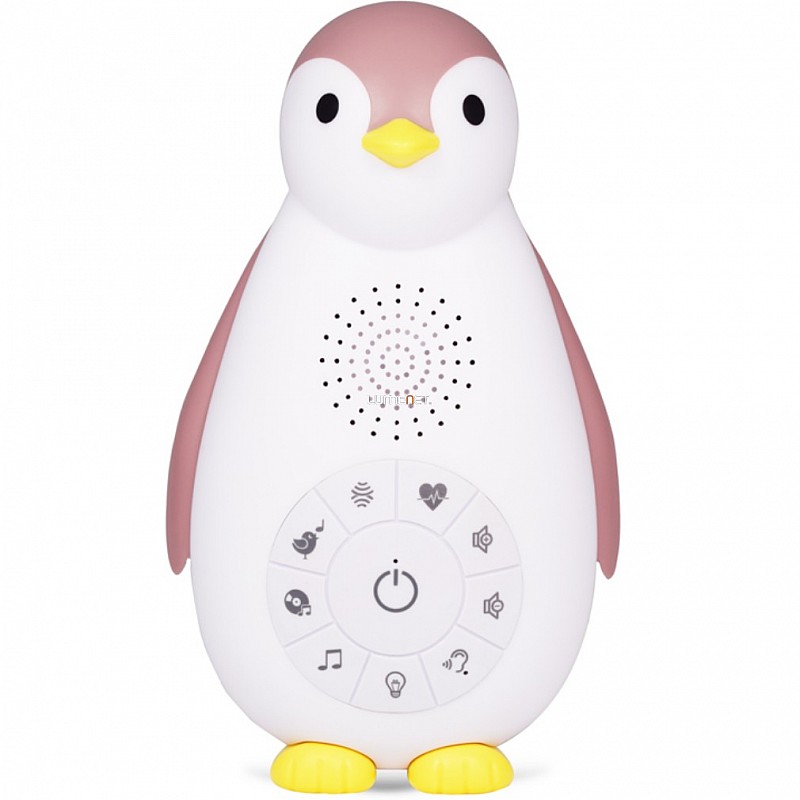 ZAZU Zoe Умный Пингвин - ночная лампа-проектор, розовый