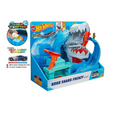 HOT WHEELS City Robo Shark Frenzy Набор игровой GJL12