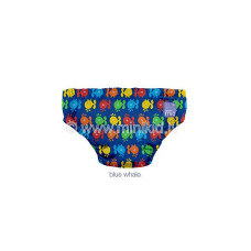 BAMBINO MIO Swim Nappies плавки BLUE WHALE,M (7-9kg)