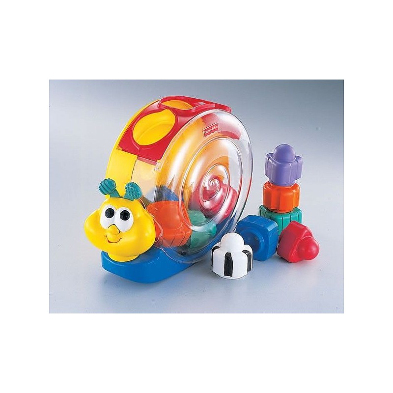 FISHER PRICE Музыкальная игрушка-сортер Улитка, 71922