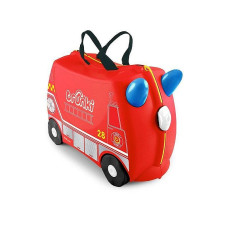 TRUNKI Детский чемодан на колесах Frank the Fire Truck TRU-0254