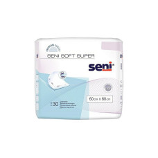 SENI SOFT SUPER гигиенические пеленки 60x60см, 30шт.