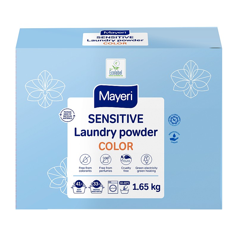 MAYERI Sensitive Color Стиральный порошок 1,65kg P853